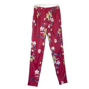 L’Atiste Red Floral Women's Pants